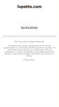 Mobile Screenshot of lupetto.com